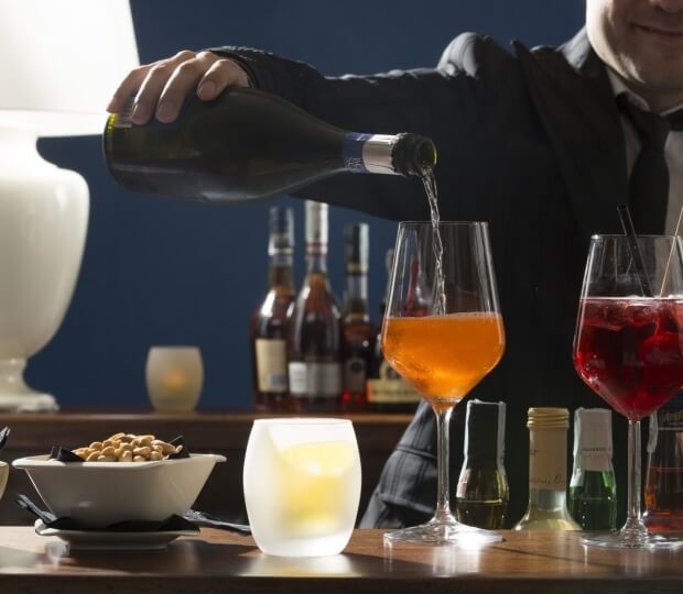 Aperitivo al bar dell'Hotel